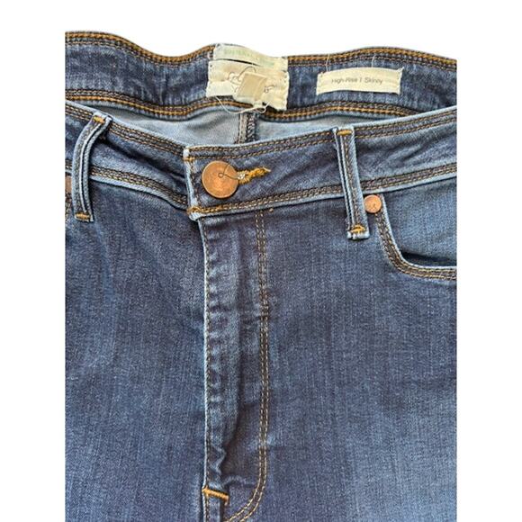 Lola Jeans High-Rise Medium Wash Skinny Jeans Size 32 - Picture 4 of 5